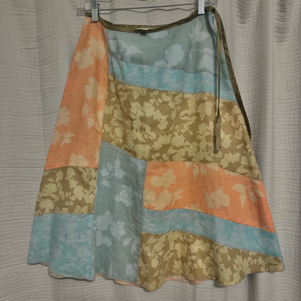 J. Jill Multicolor A-Line Skirt
